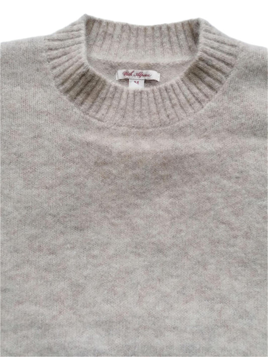 Cream wooly jumper